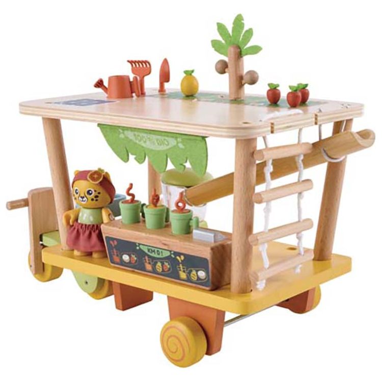 Hape - Clio's Bio Juice Cart - Preschool