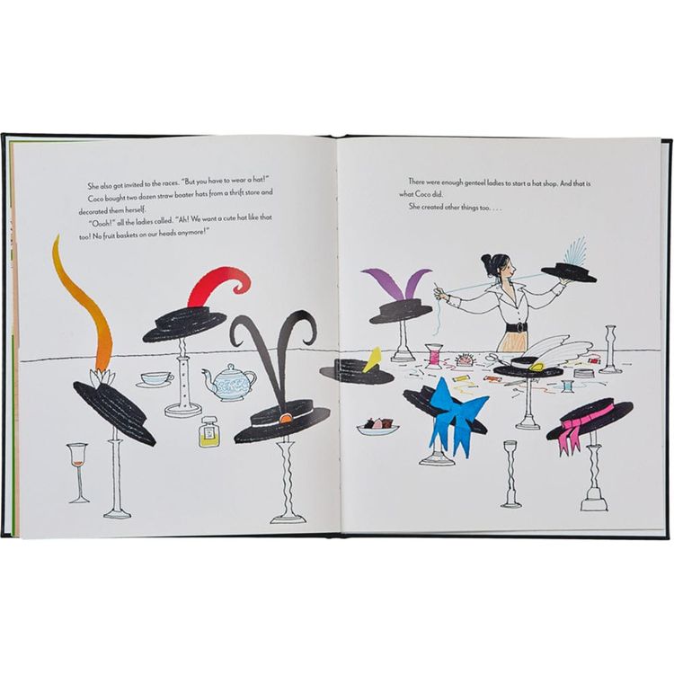 Graphic Image - Coco and the Little Black Dress Leather Edition - Books