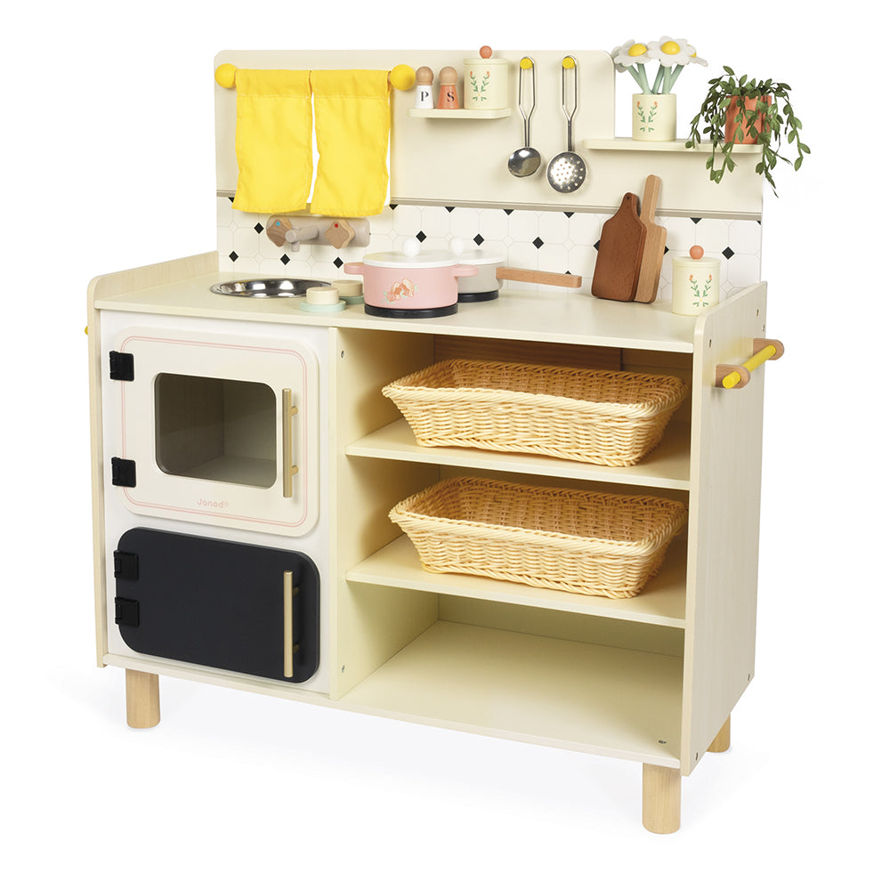 Janod - Cottage Chic Big Cooker Kitchen - Preschool