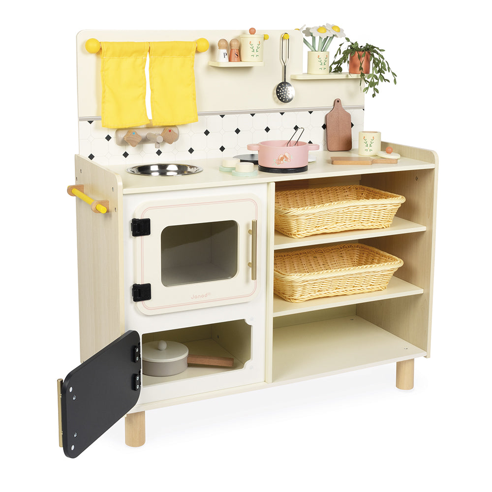 Janod - Cottage Chic Big Cooker Kitchen - Preschool