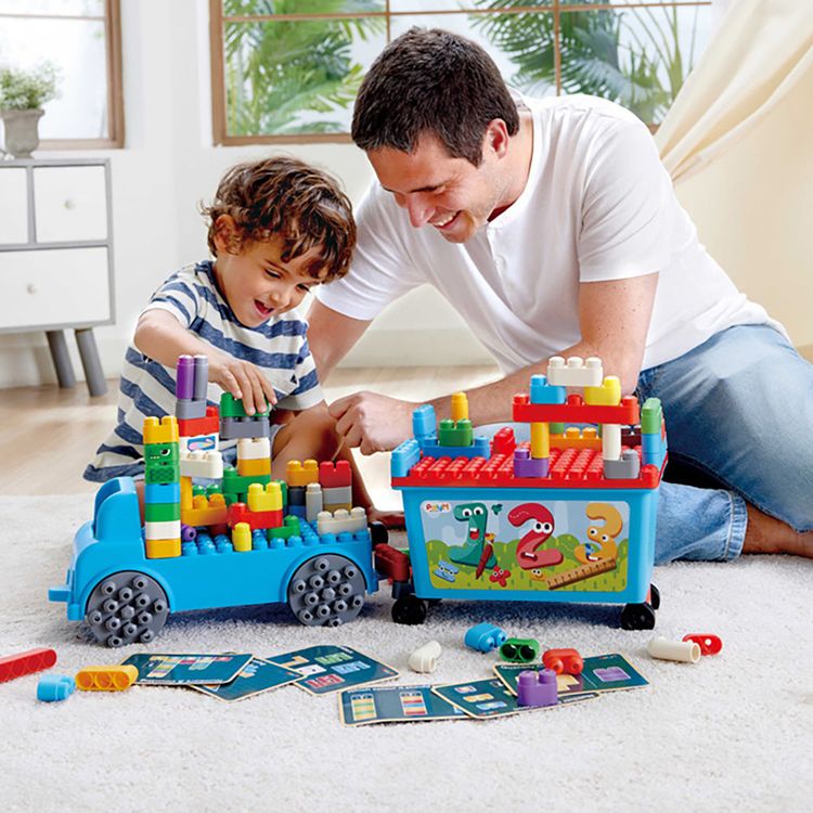 Hape - Count and Play Tow Truck - STEM