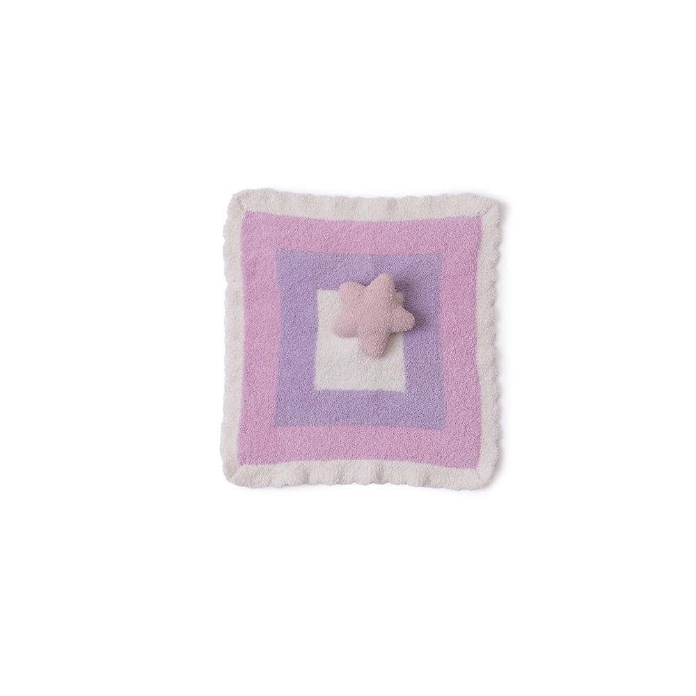 Barefoot Dreams - CozyChic Baby Space Star Lovey - Dusty Rose Multi - Plush