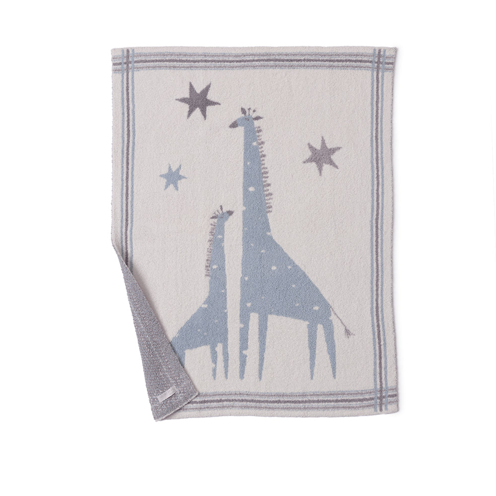 Barefoot Dreams - CozyChic Giraffe Stroller Blanket - Raindrop Multi - Infants