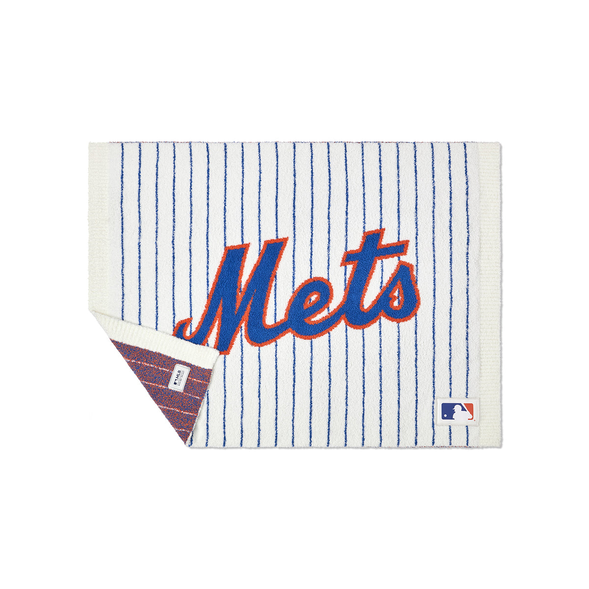Barefoot Dreams - CozyChic New York Mets Stroller Blanket - 30"x40" - Trend Accessories