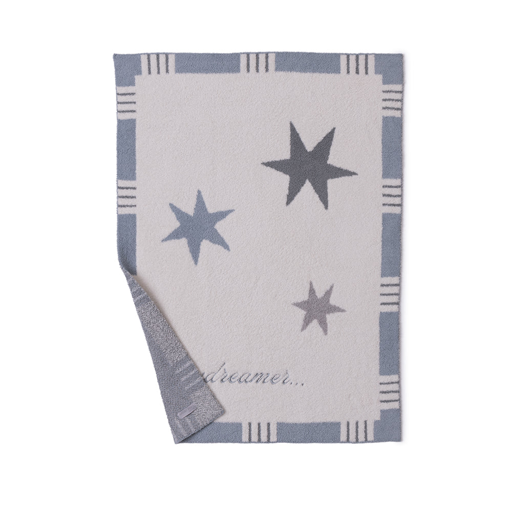Barefoot Dreams - CozyChic Starry Daydreamer Stroller Blanket - Surf Spray Multi - Infants