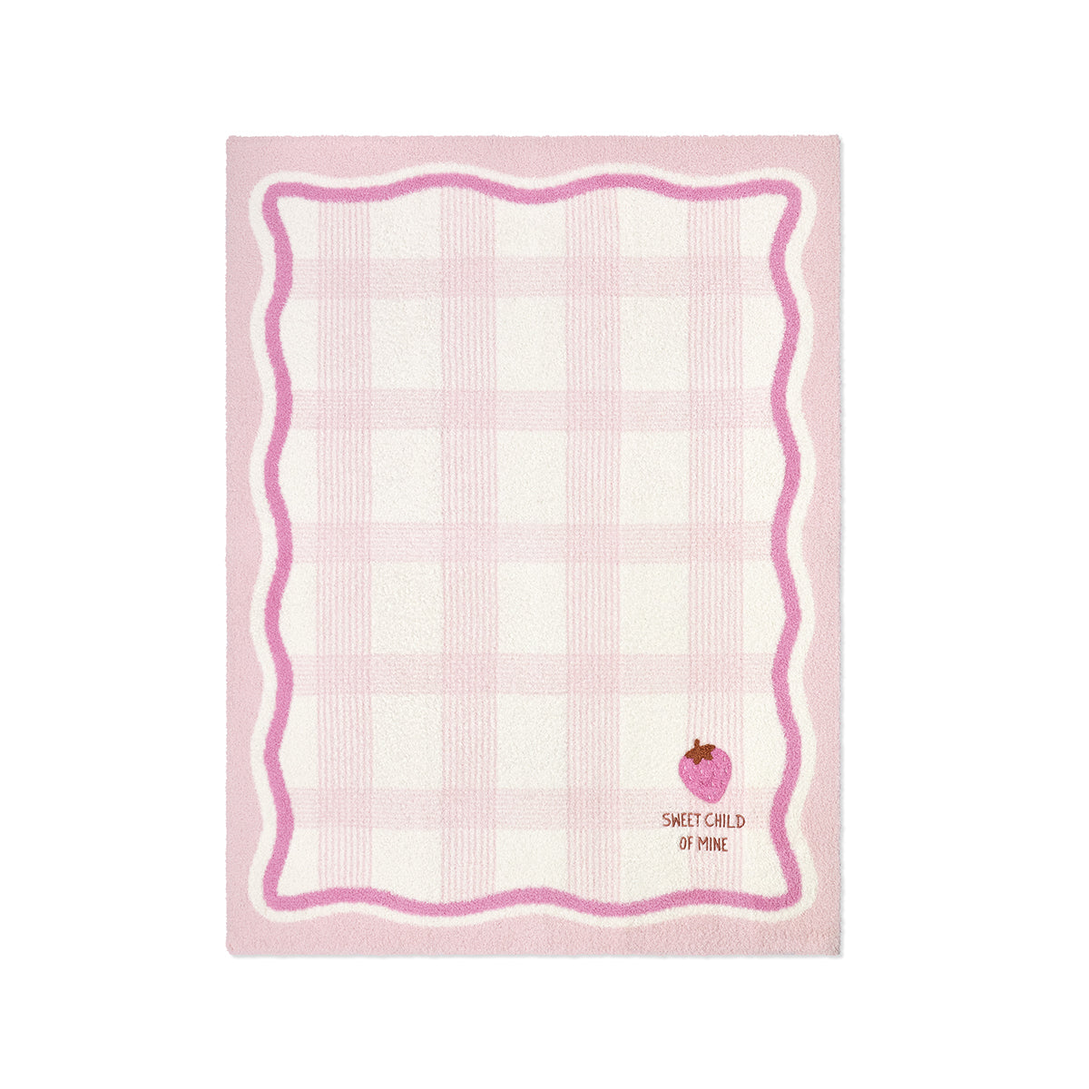 Barefoot Dreams - CozyChic Strawberry Stroller Blanket - Infants