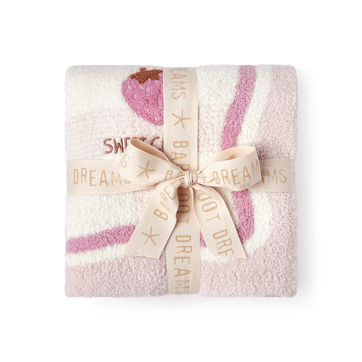 Barefoot Dreams - CozyChic Strawberry Stroller Blanket - Infants