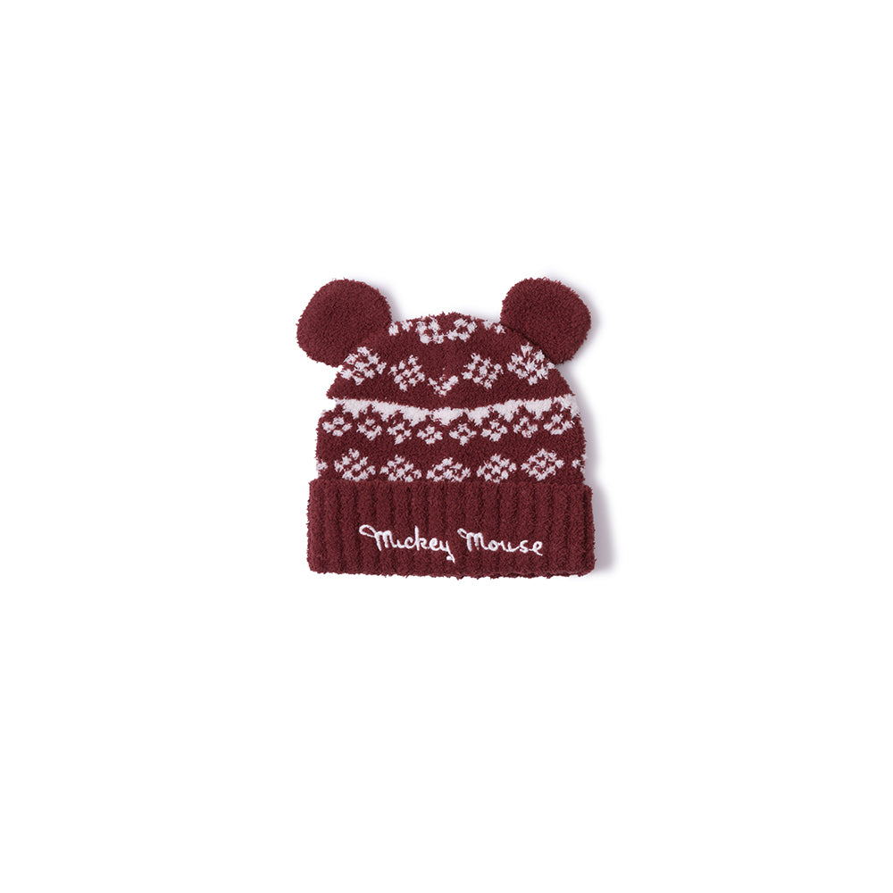 Barefoot Dreams - CozyChic Toddler Disney Mickey Fair Isle Beanie - Trend Accessories