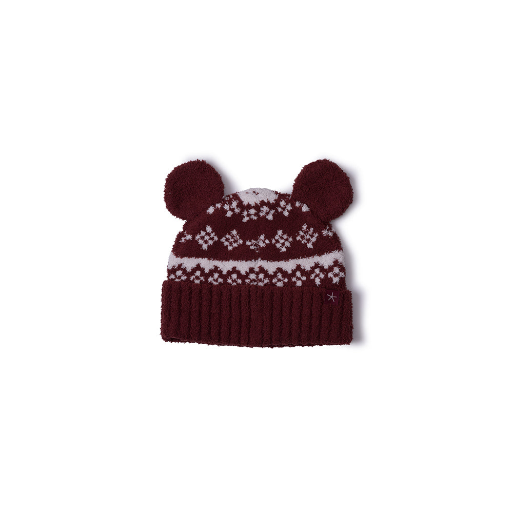 Barefoot Dreams - CozyChic Youth Disney Mickey Fair Isle Beanie - Trend Accessories
