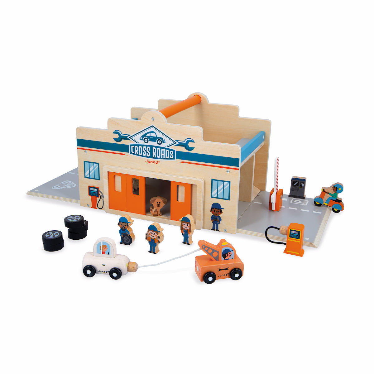 Janod - Crossroads My First Garage - Preschool
