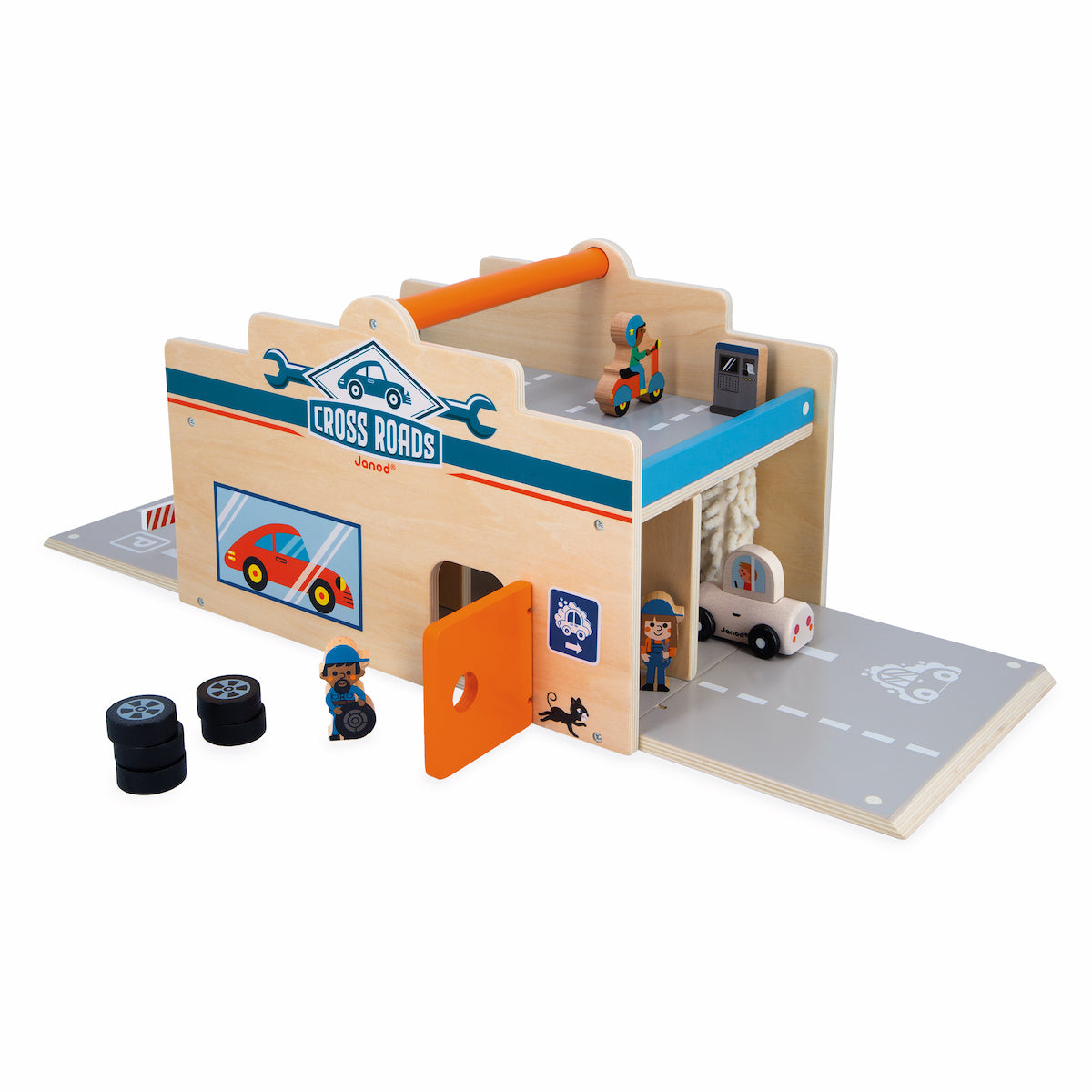 Janod - Crossroads My First Garage - Preschool