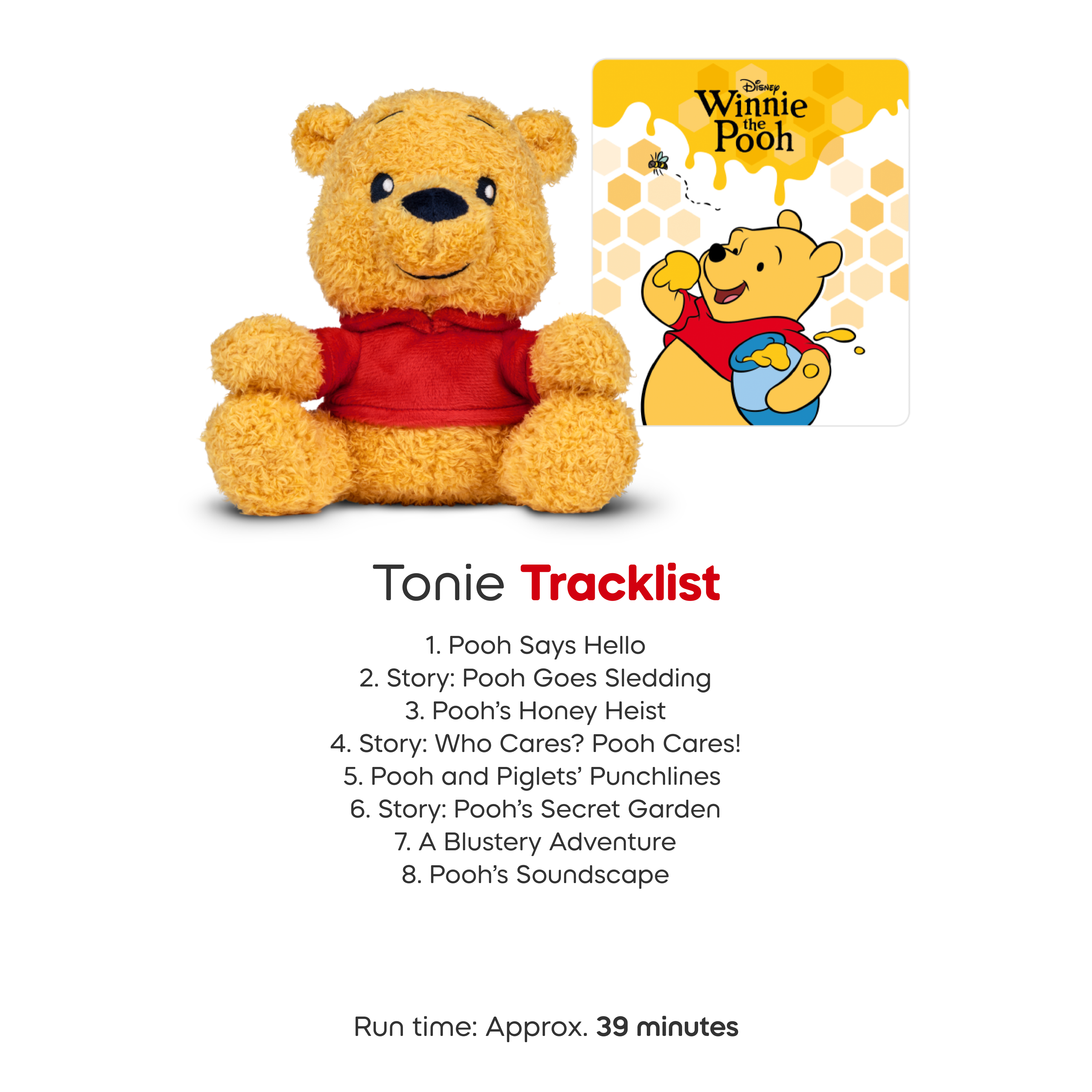 Tonies - Cuddle Tonies: Disney Winnie the Pooh - Electronics