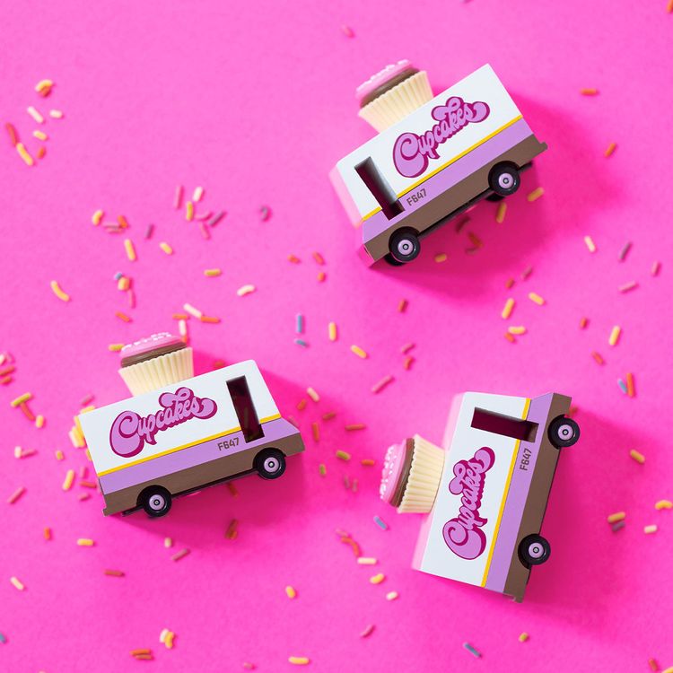 Candylab - Cupcake Van Toy Car - Vehicles