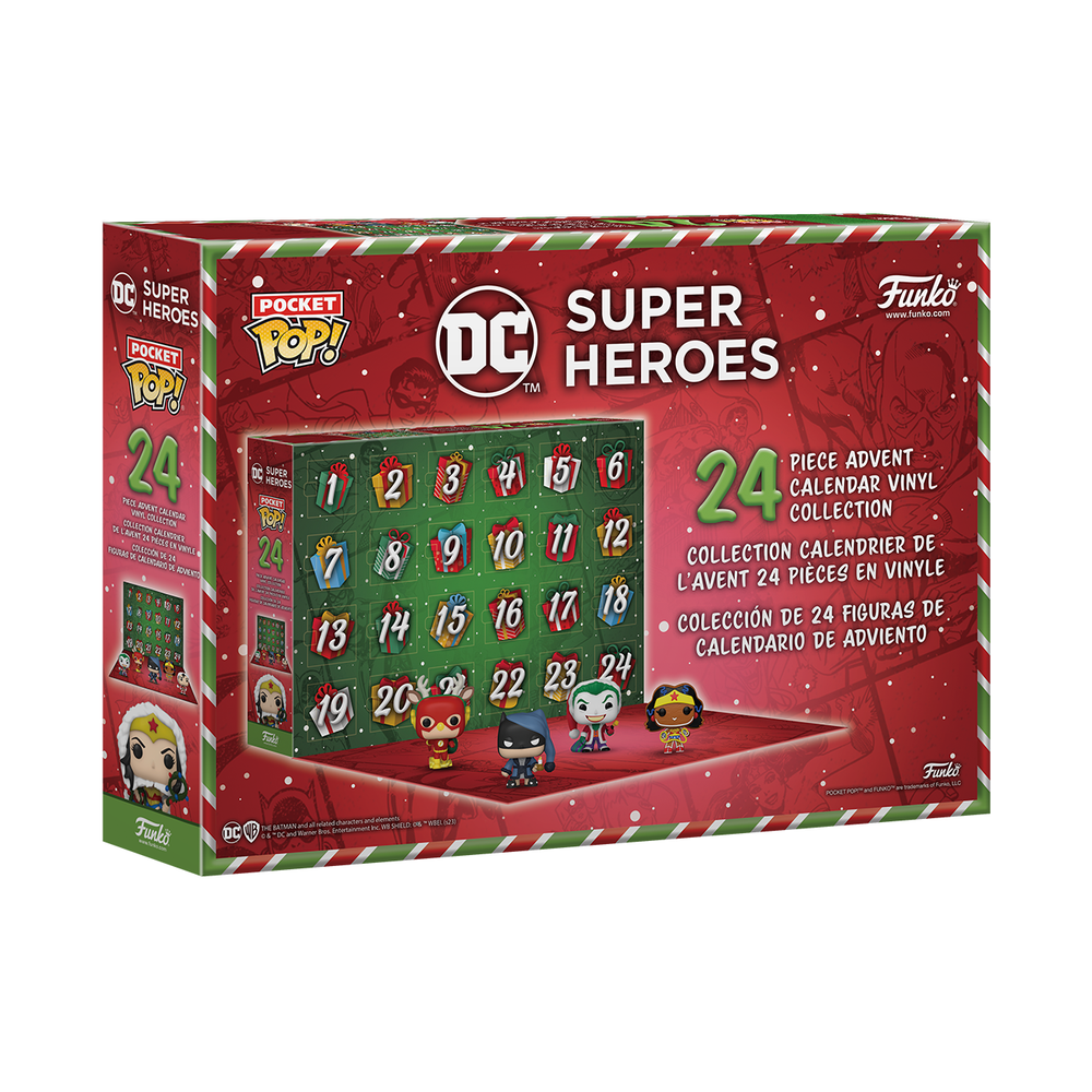 Funko - DC Super Heroes 24 Day Advent Calendar - World of Funko