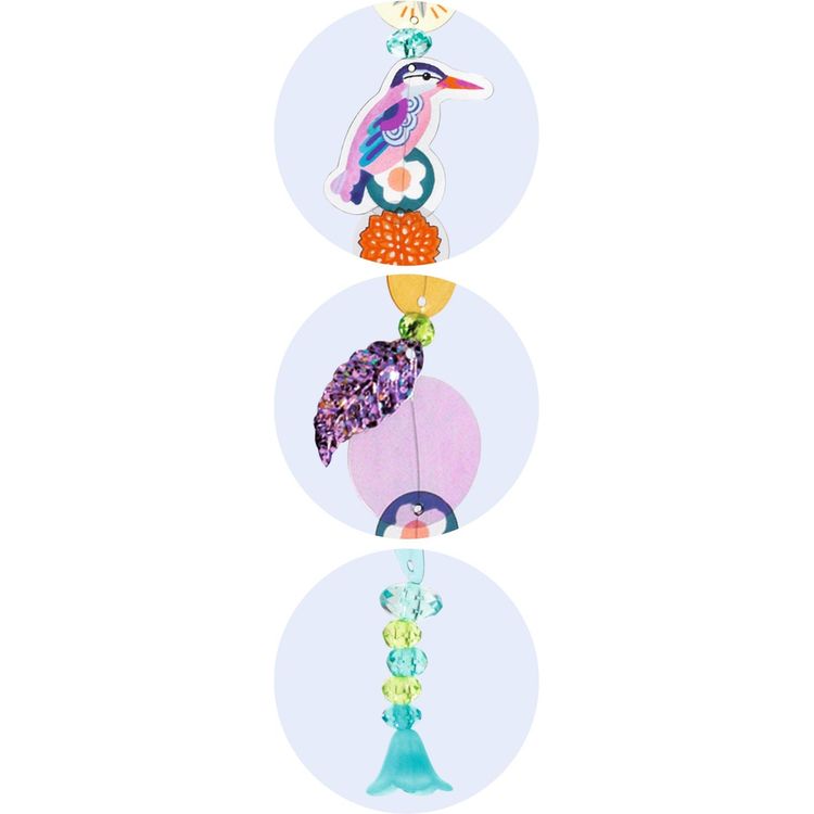 Djeco - DIY Paradise Bird Suncatcher Making Kit - Creativity