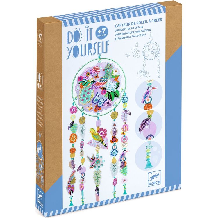 Djeco - DIY Paradise Bird Suncatcher Making Kit - Creativity