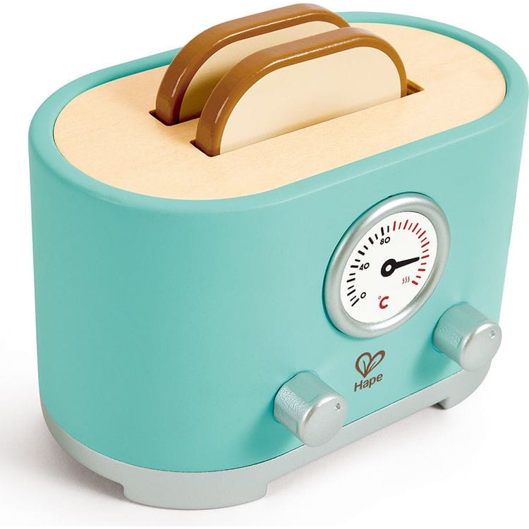 Hape - Ding & Pop-Up Pretend Play Toaster - Preschool