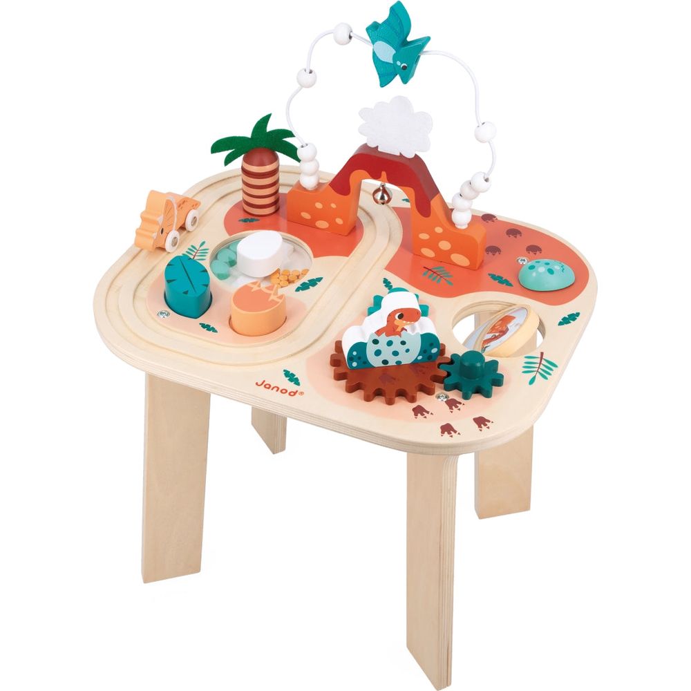 Janod - Dinosaur Activity Table - Infants