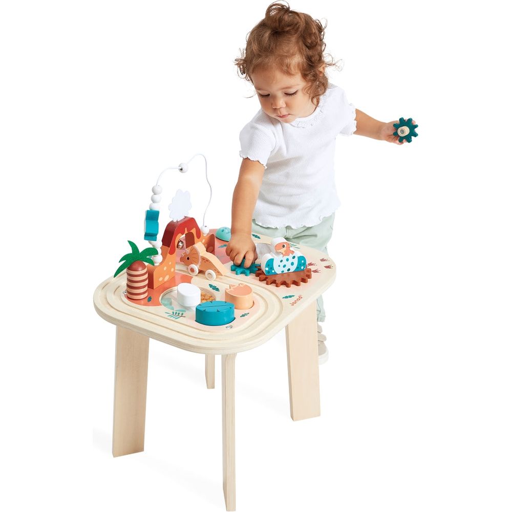 Janod - Dinosaur Activity Table - Infants