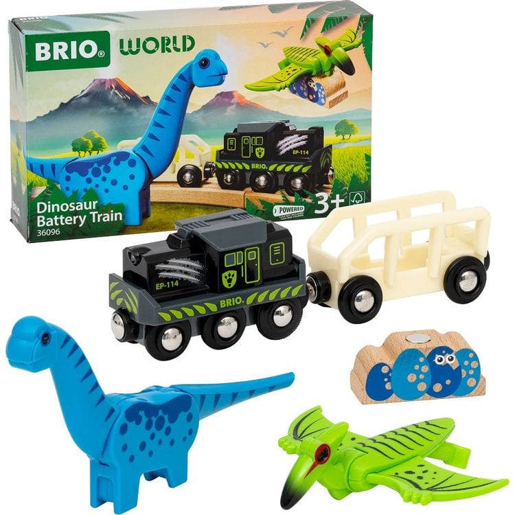 Brio Preschool Dinosaur Battery Train