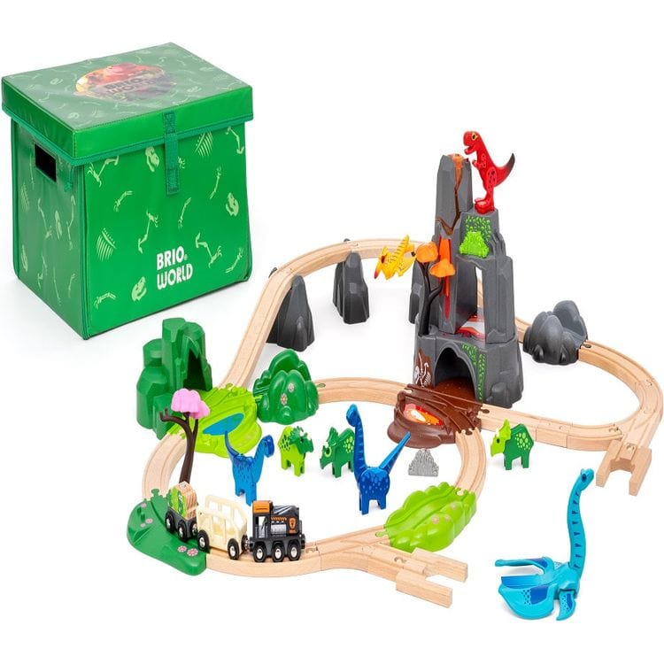 Brio - Dinosaur Deluxe Train Set - Preschool
