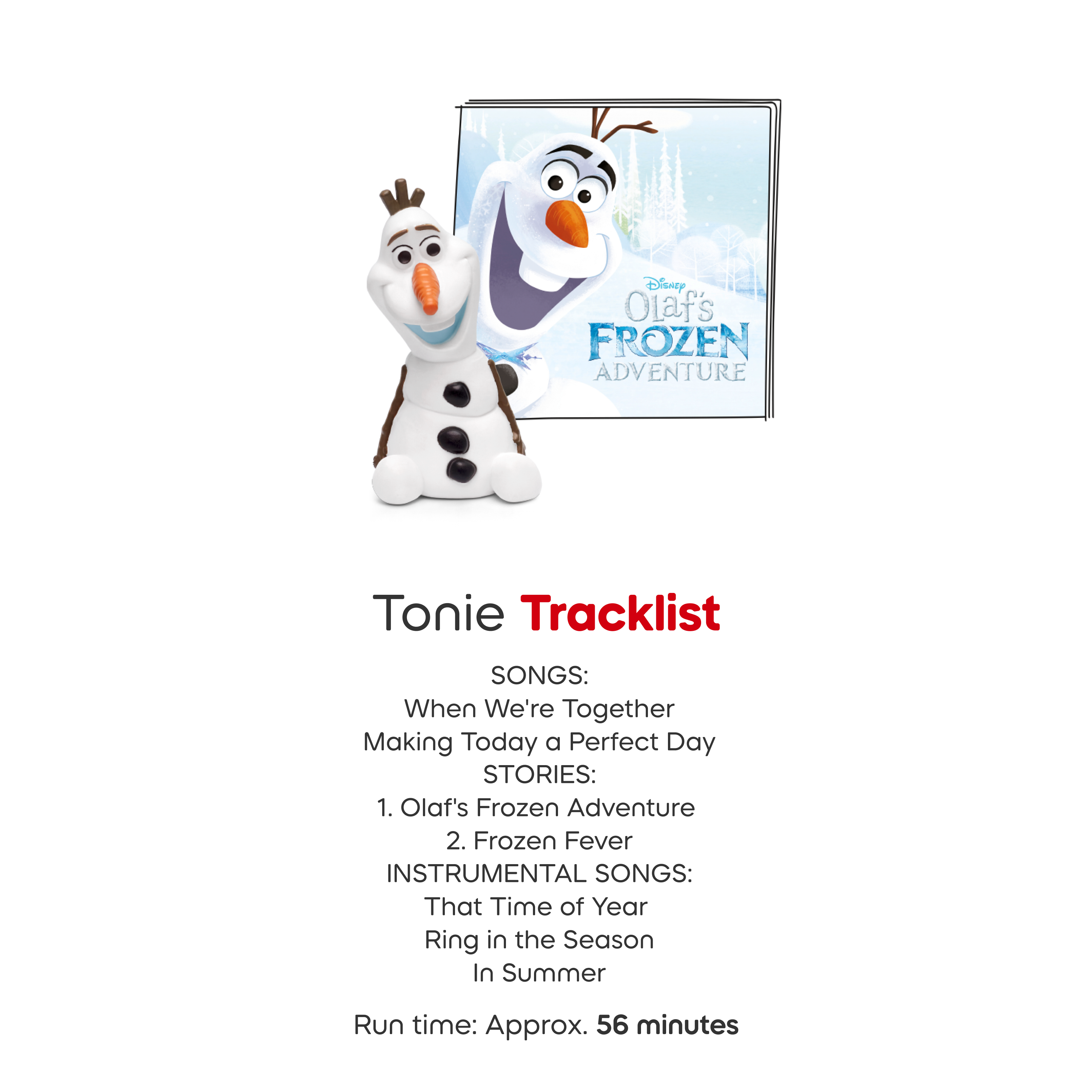 Tonies - Disney Frozen: Olaf Tonie - Electronics