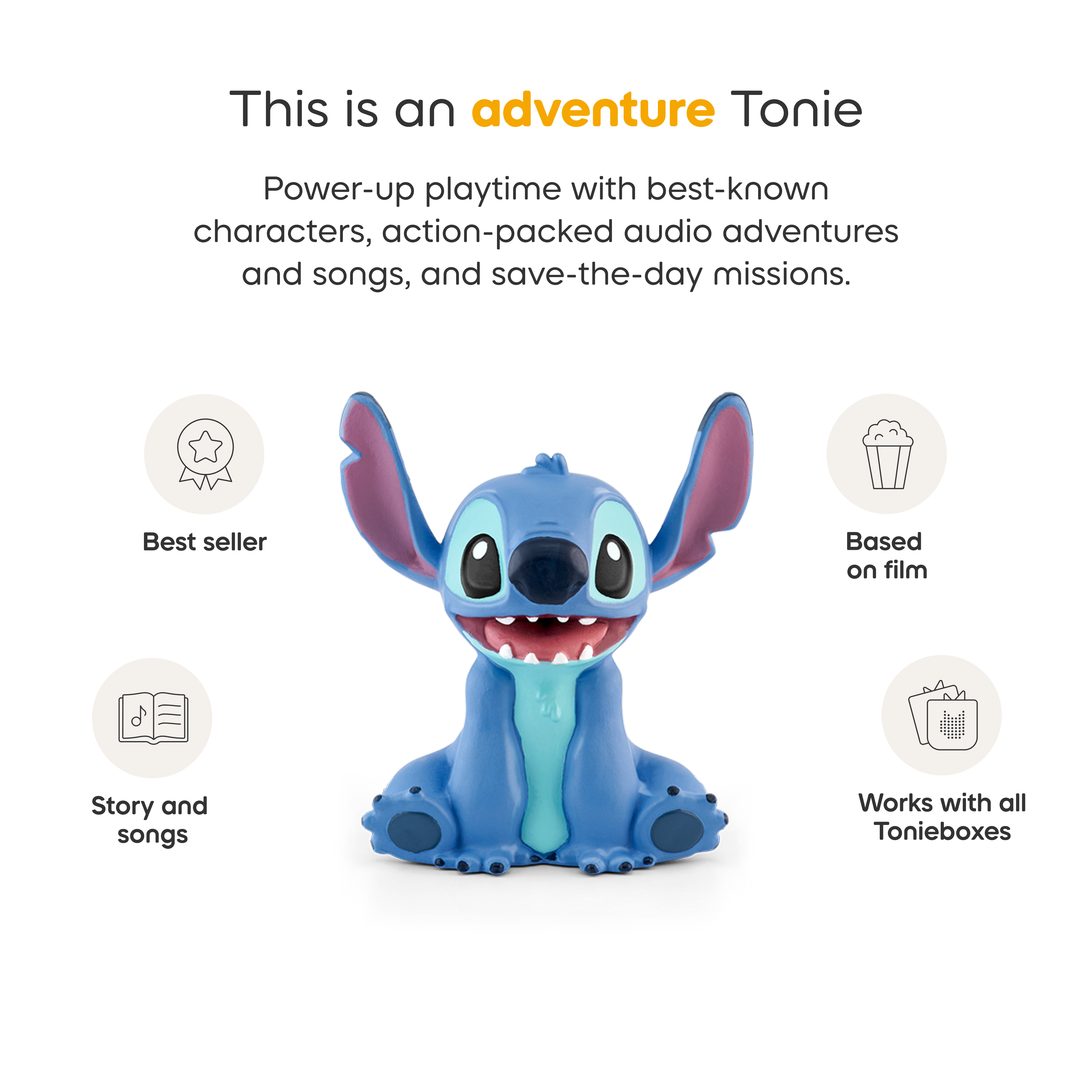 Tonies - Disney Lilo & Stitch Tonie - Electronics