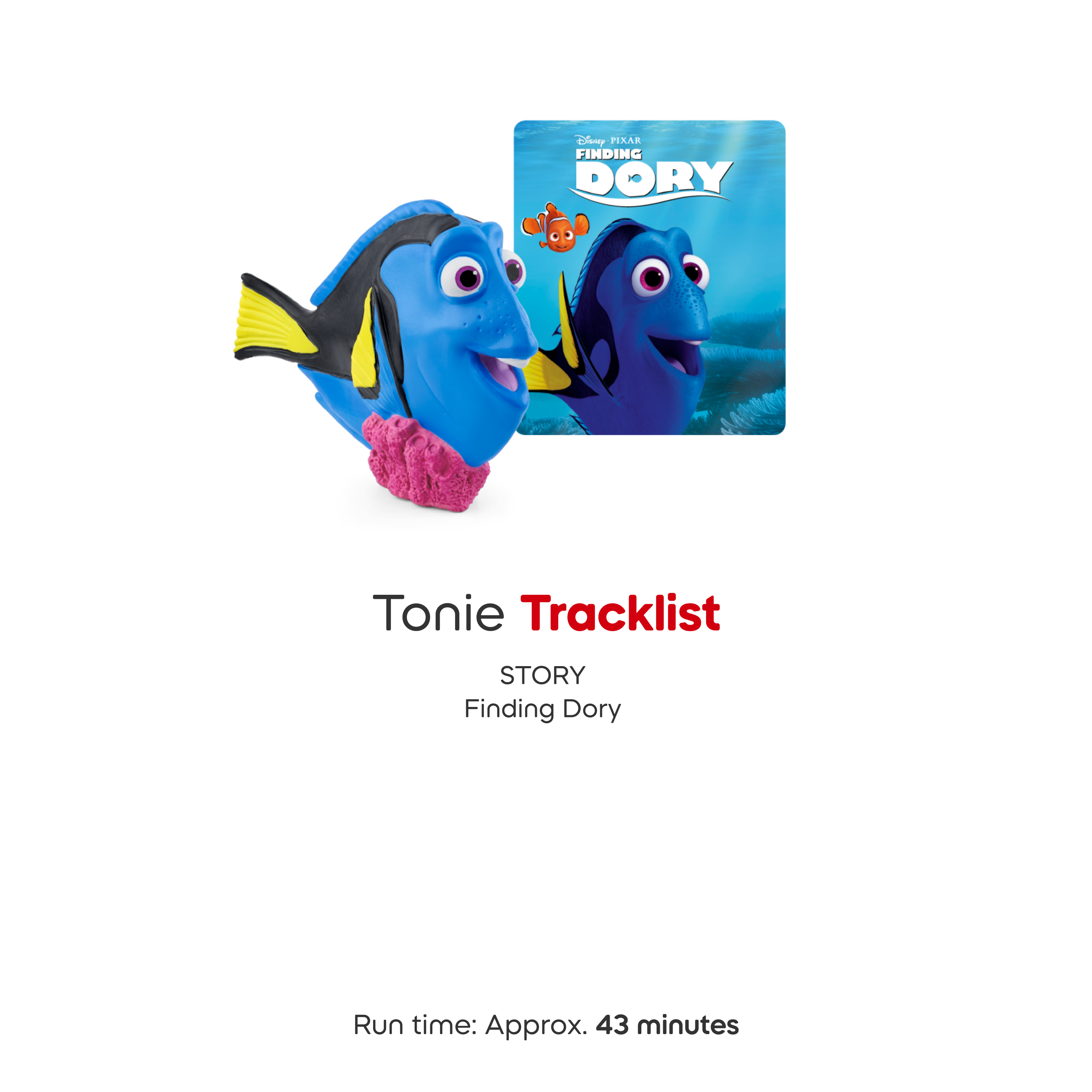 Tonies - Disney & Pixar Finding Dory Tonie - Electronics