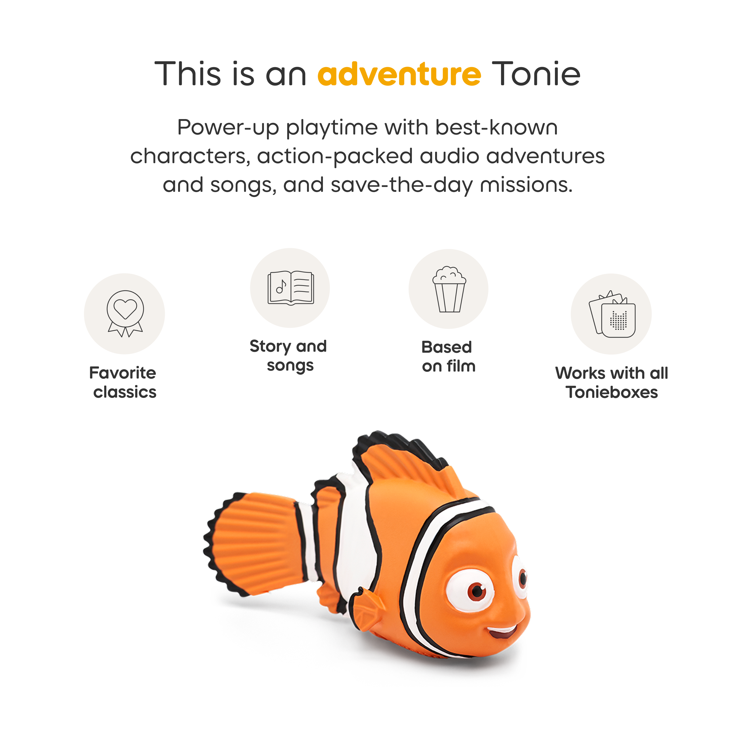 Tonies - Disney & Pixar Finding Nemo Tonie - Electronics