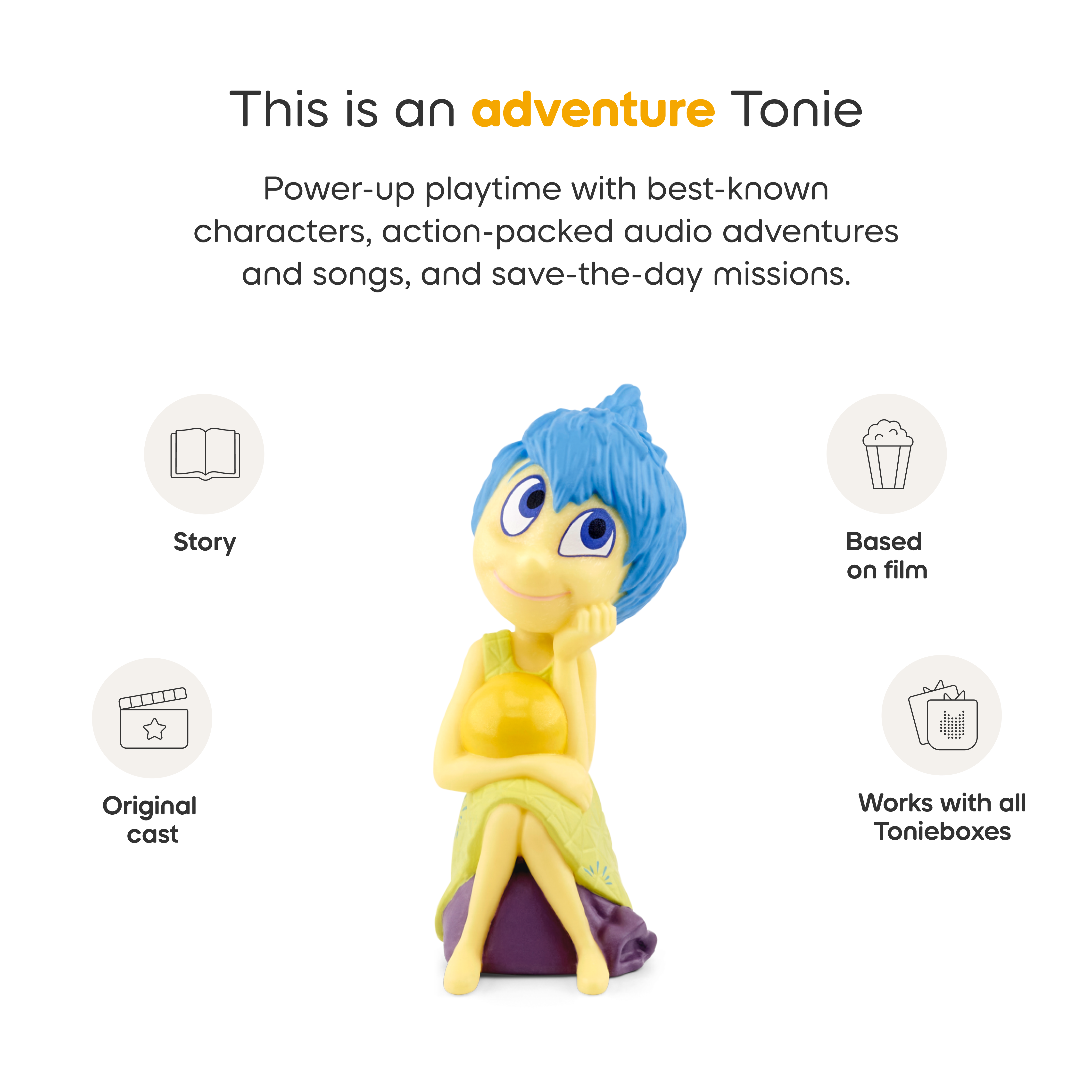 Tonies - Disney & Pixar Inside Out Tonie - Electronics