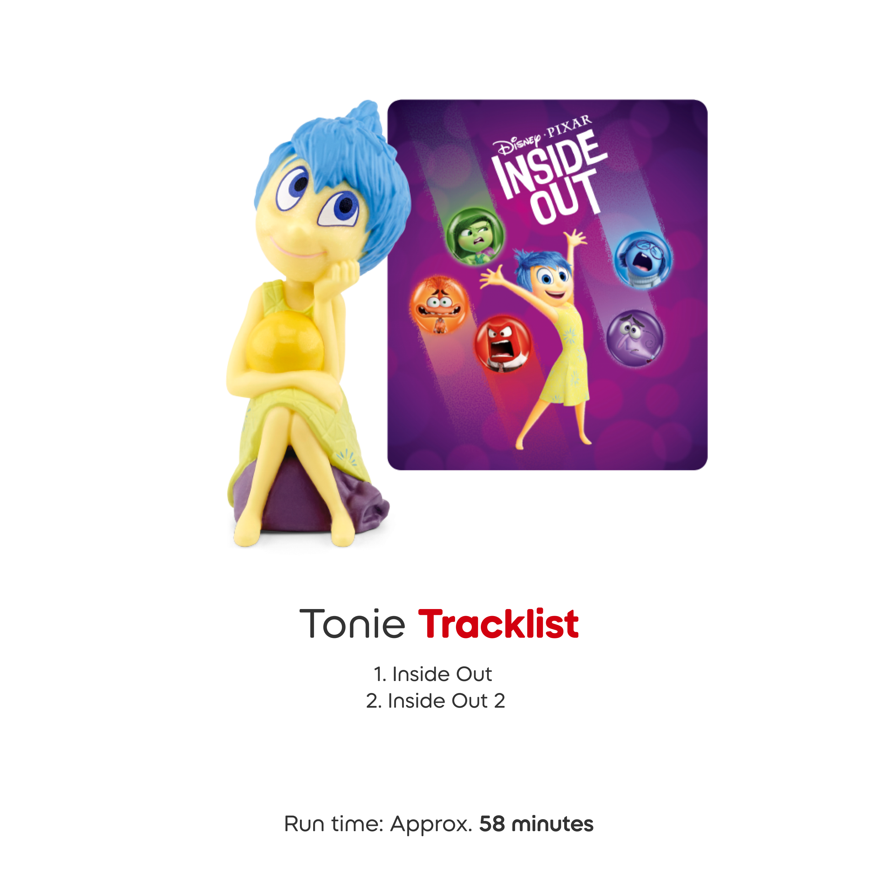 Tonies - Disney & Pixar Inside Out Tonie - Electronics