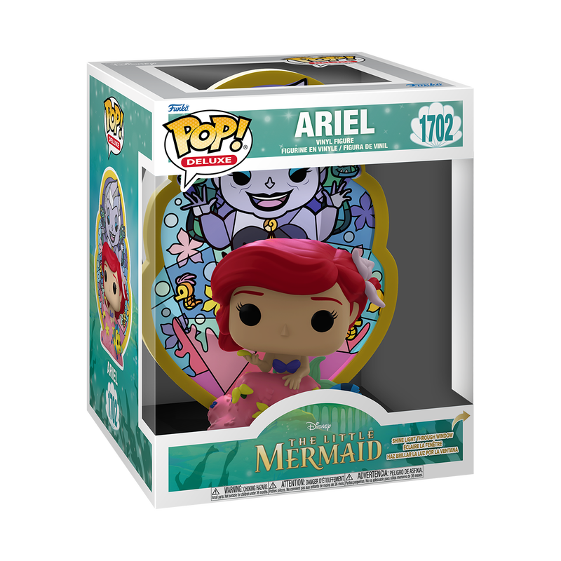 Funko - Disney Pop! Deluxe Ariel (Ursula Stained Glass) - World of Funko