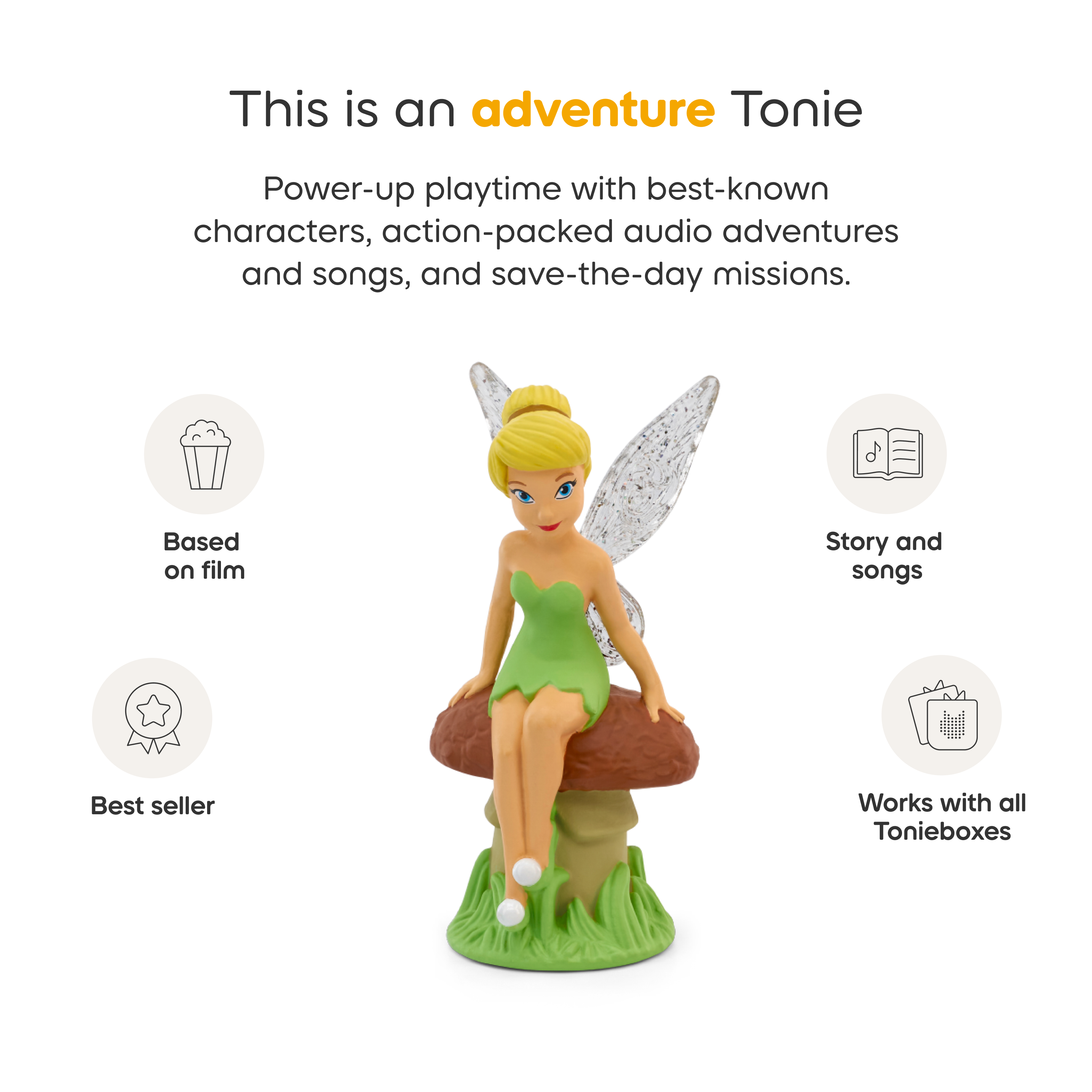 Tonies - Disney Tinker Bell Tonie - Electronics