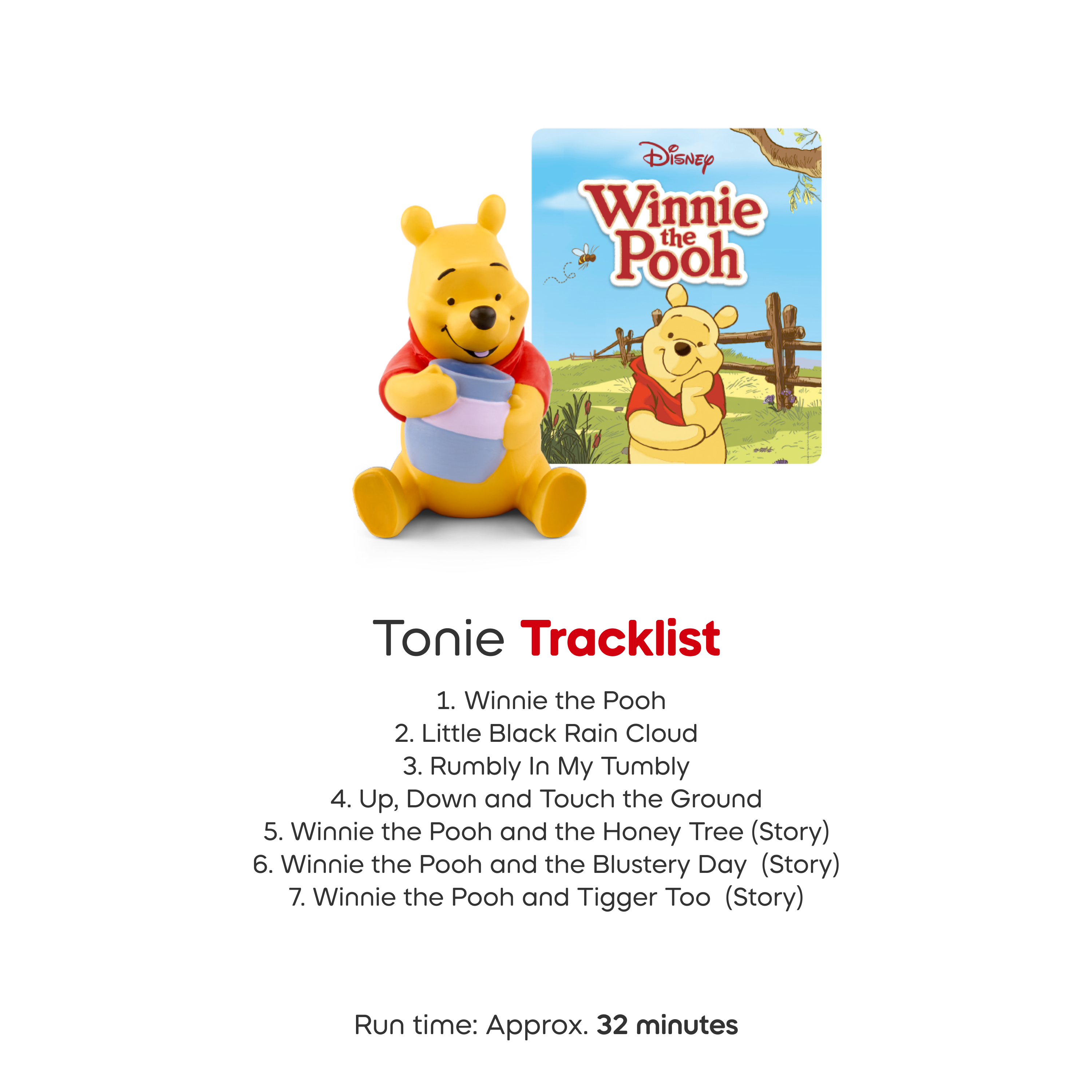 Tonies - Disney Winnie the Pooh Tonie - Electronics
