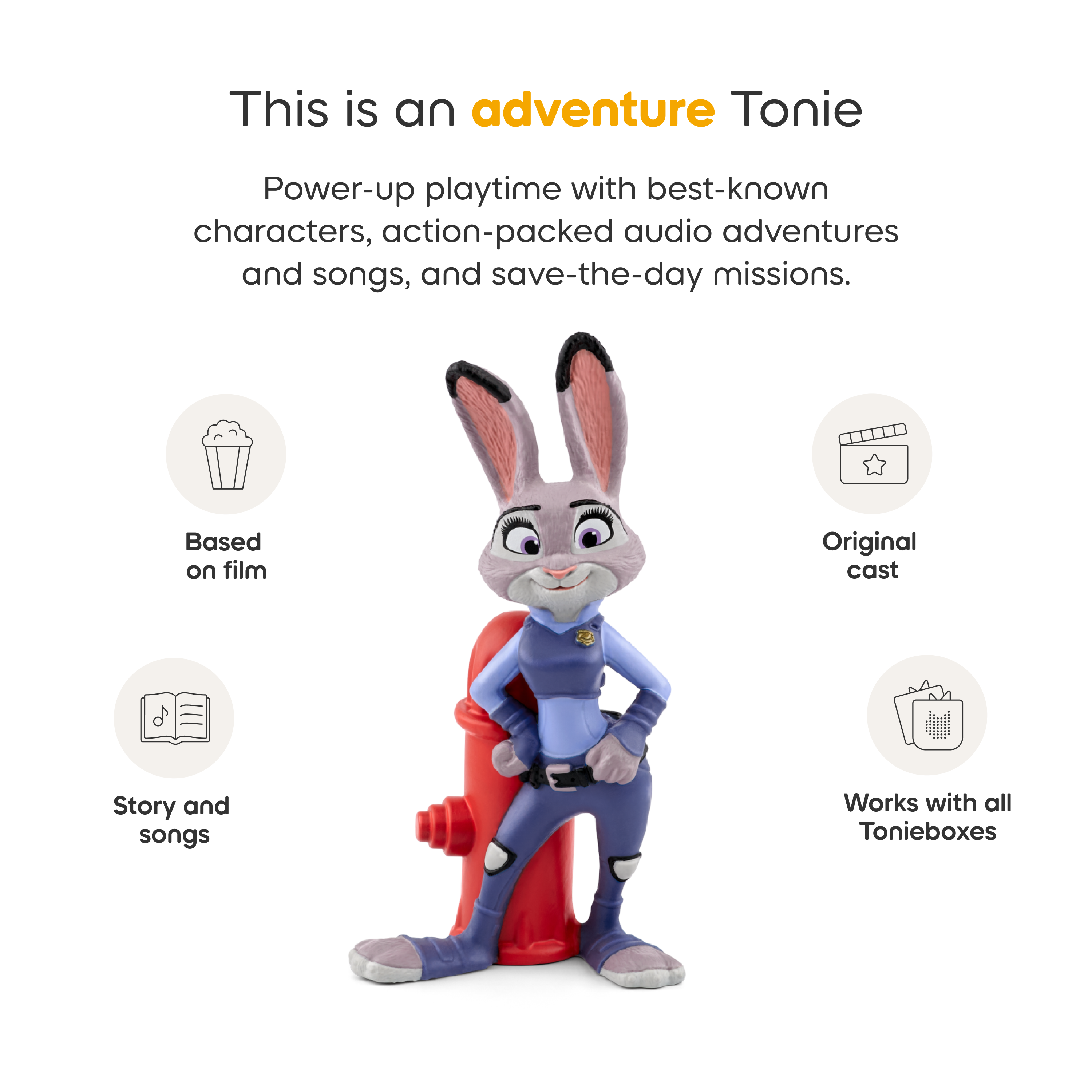 Tonies - Disney Zootopia Tonie - Electronics