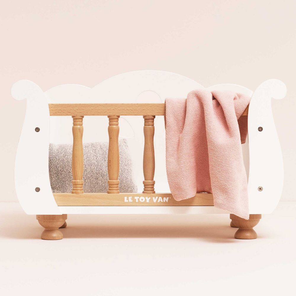 Le Toy Van - Dolls Wooden Cot - Dolls