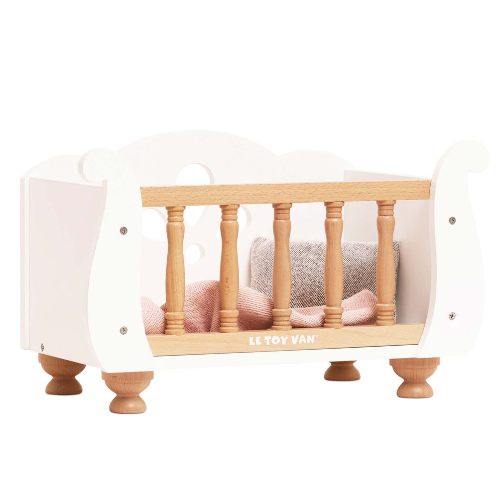 Le Toy Van - Dolls Wooden Cot - Dolls
