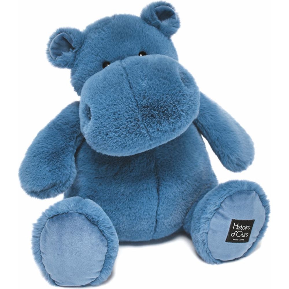 DouDou - Dou Dou Hippo Blue - Plush