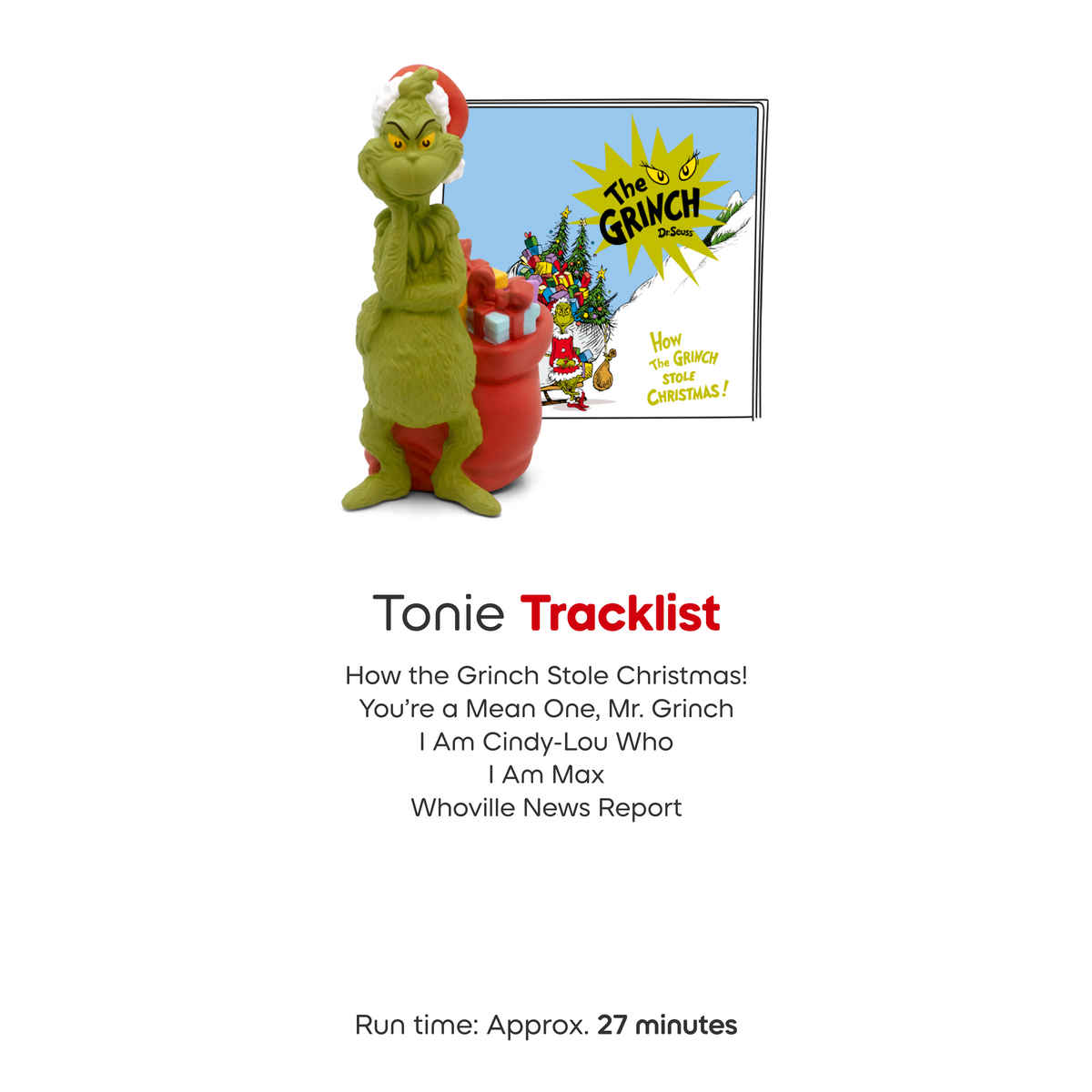 Tonies - Dr. Seuss: How The Grinch Stole Christmas! Tonie - Electronics