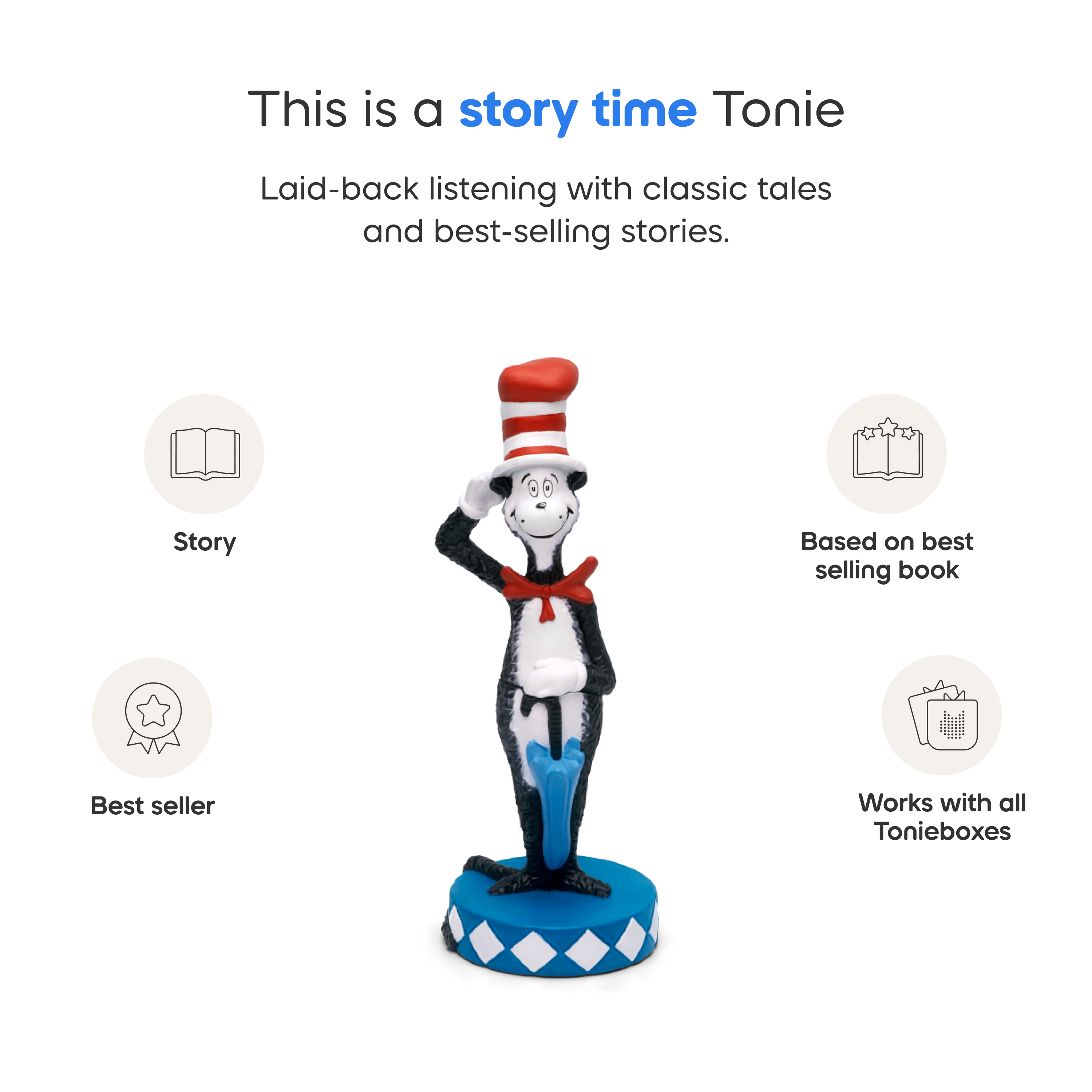 Tonies - Dr. Seuss: The Cat in the Hat Tonie - Electronics