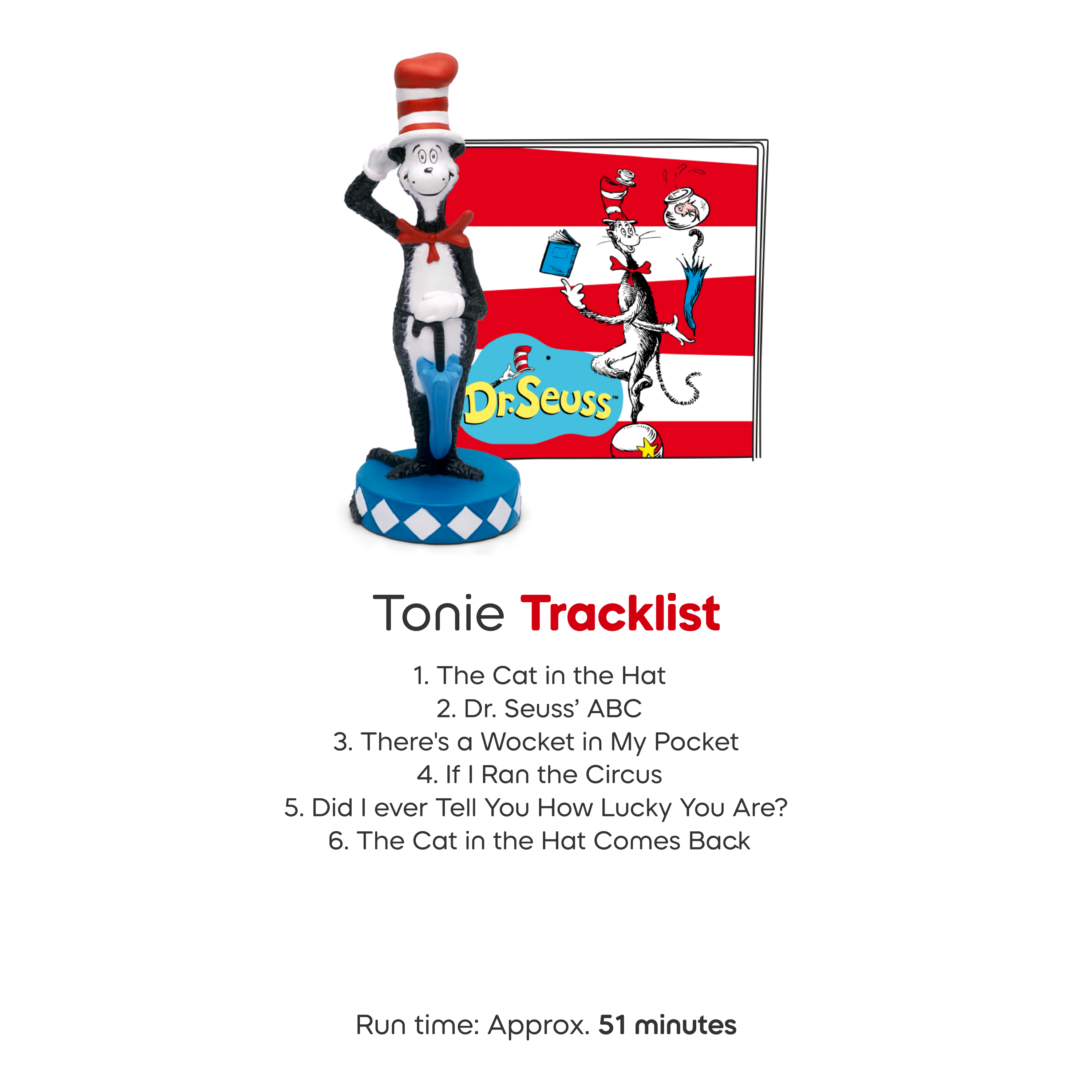 Tonies - Dr. Seuss: The Cat in the Hat Tonie - Electronics