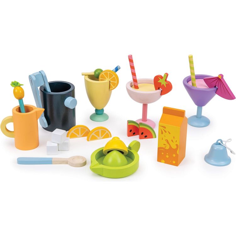 Tender Leaf Toys - Drinks Trolley - Preschool