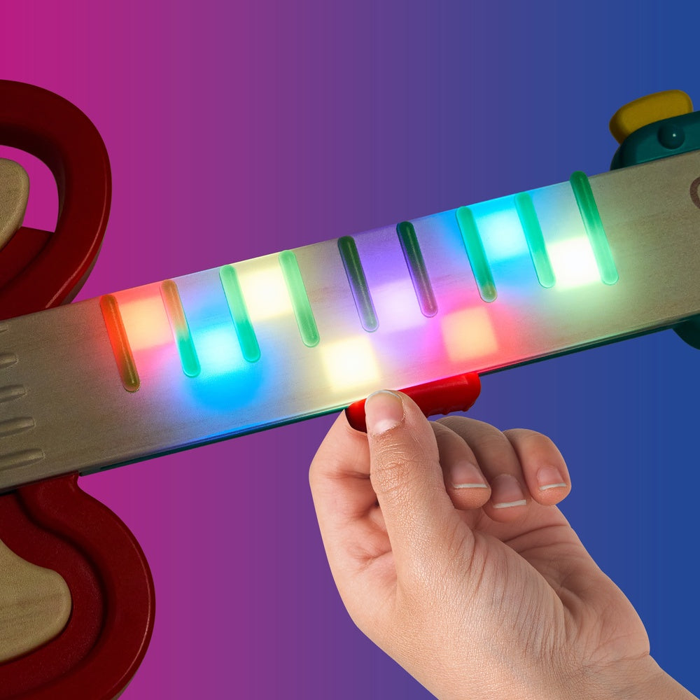 Rainbow Rock Pixel Guitar