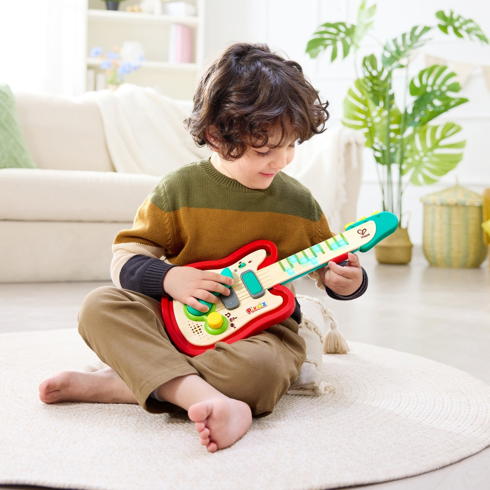 Rainbow Rock Pixel Guitar