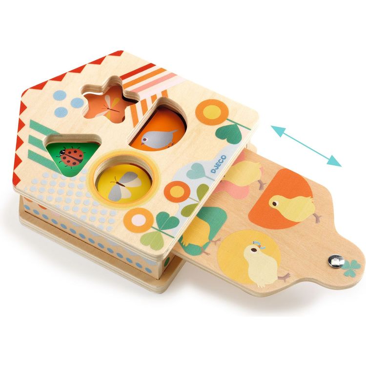 Djeco - EL: Cachaboom Shape Sorter - Preschool