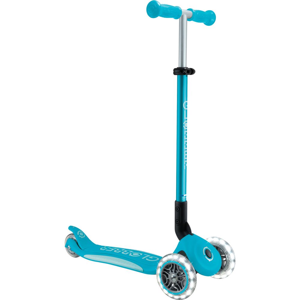 Globber - Elite Lights Scooter - Aqua - Outdoor
