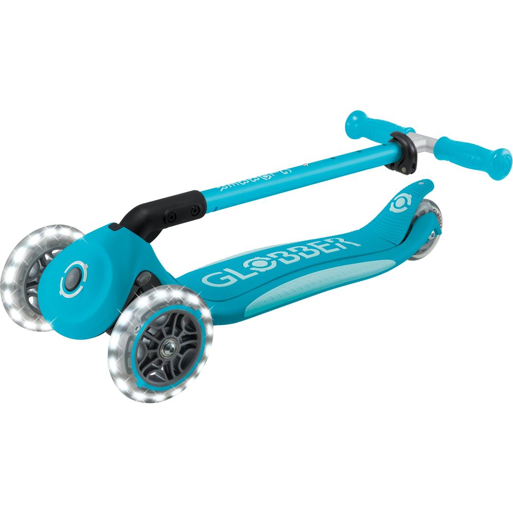 Globber - Elite Lights Scooter - Aqua - Outdoor