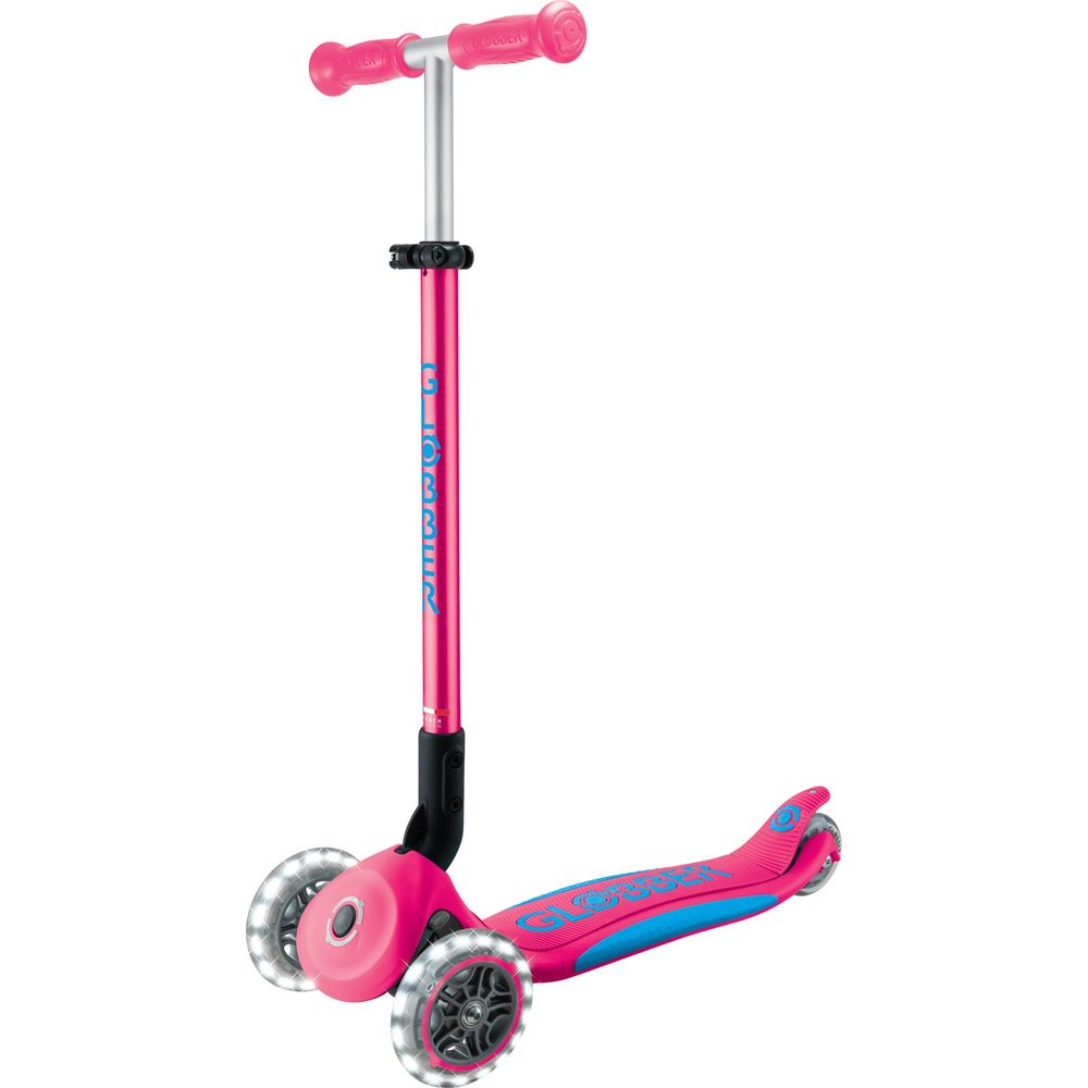 Globber - Elite Lights Scooter - Fuchsia - Outdoor
