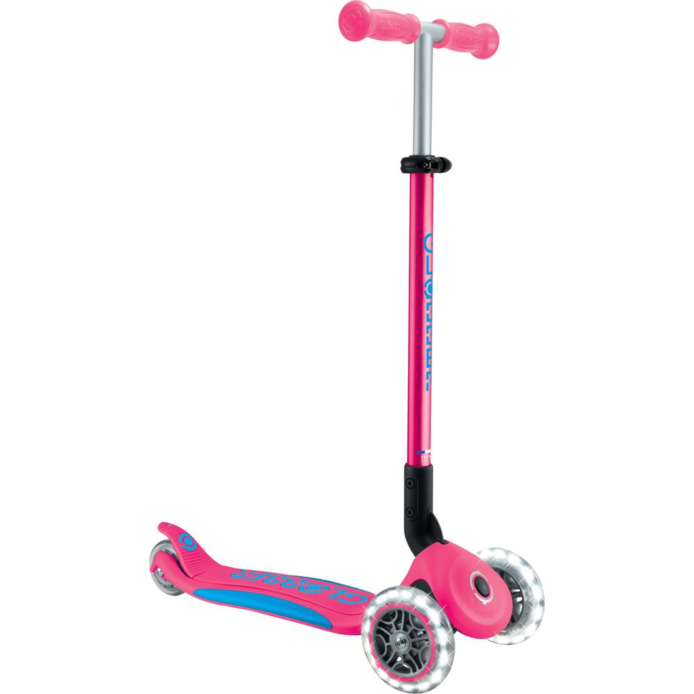Globber - Elite Lights Scooter - Fuchsia - Outdoor