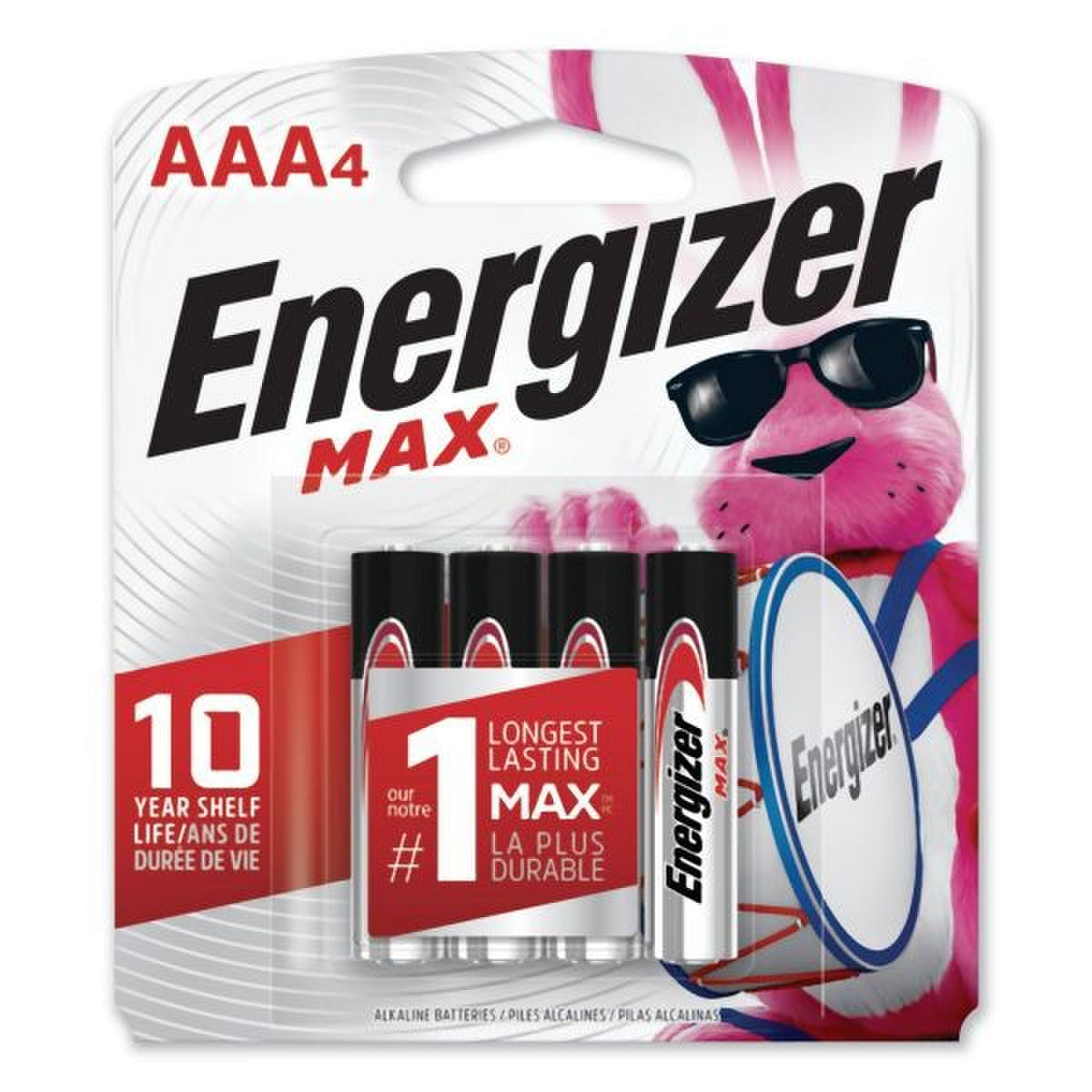 Energizer - Energizer AAA Batteries - 4 Pack - Electronics